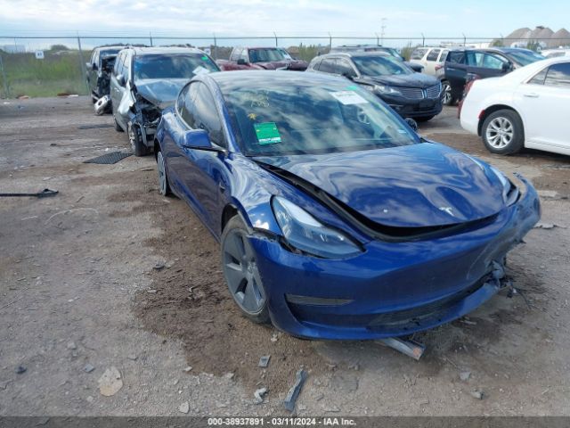 TESLA MODEL 3 2021 5yj3e1ea2mf094993