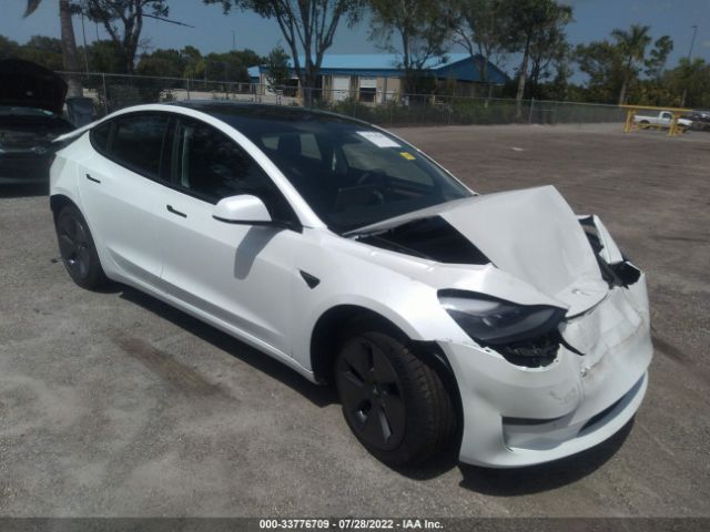 TESLA MODEL 3 2021 5yj3e1ea2mf095027