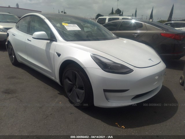 TESLA MODEL 3 2021 5yj3e1ea2mf873388