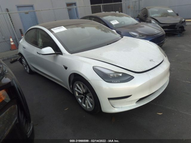 TESLA MODEL 3 2021 5yj3e1ea2mf937445