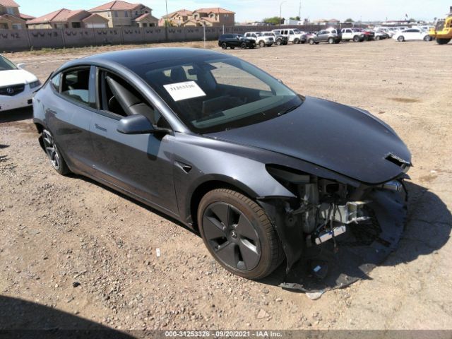 TESLA MODEL 3 2021 5yj3e1ea2mf940085