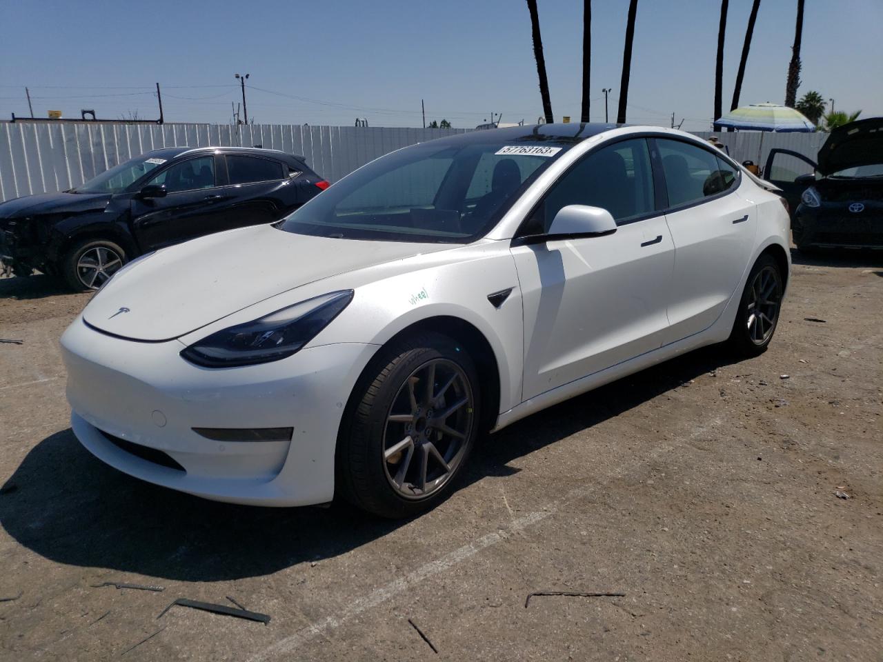 TESLA MODEL 3 2021 5yj3e1ea2mf941415