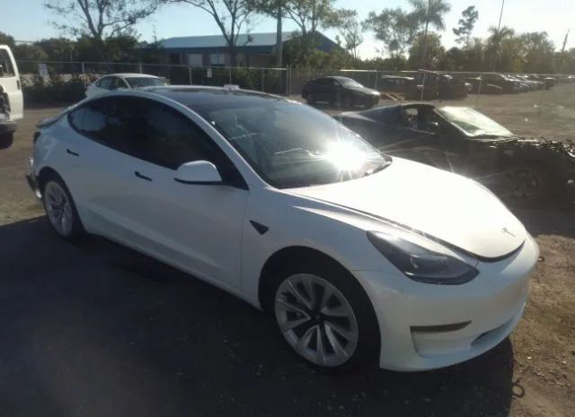 TESLA MODEL 3 2022 5yj3e1ea2nf105637