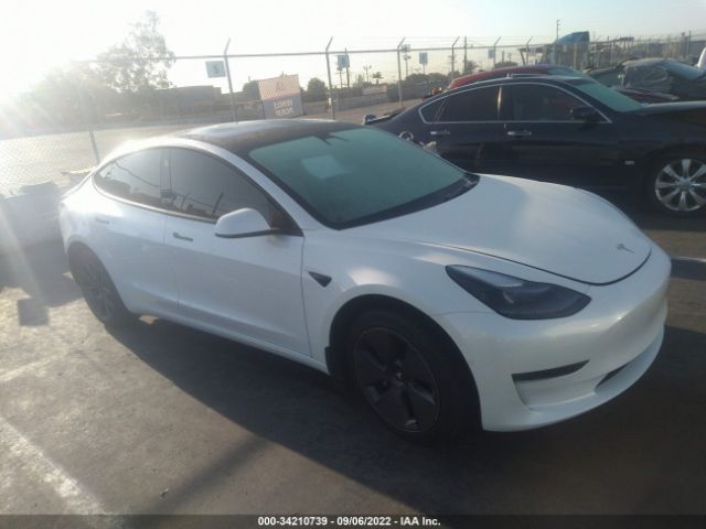 TESLA MODEL 3 2022 5yj3e1ea2nf110448