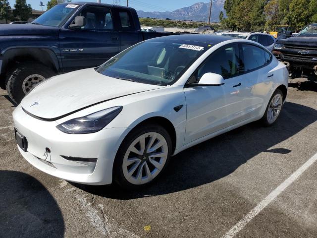 TESLA MODEL 3 2022 5yj3e1ea2nf143868