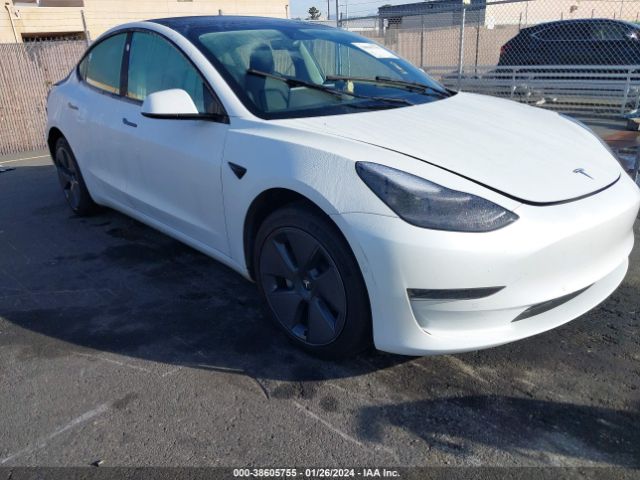 TESLA MODEL 3 2022 5yj3e1ea2nf170407