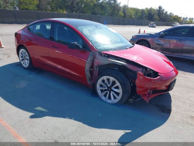 TESLA MODEL 3 2022 5yj3e1ea2nf190141