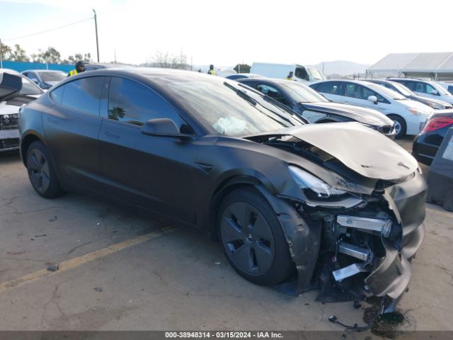 TESLA MODEL 3 2022 5yj3e1ea2nf359803