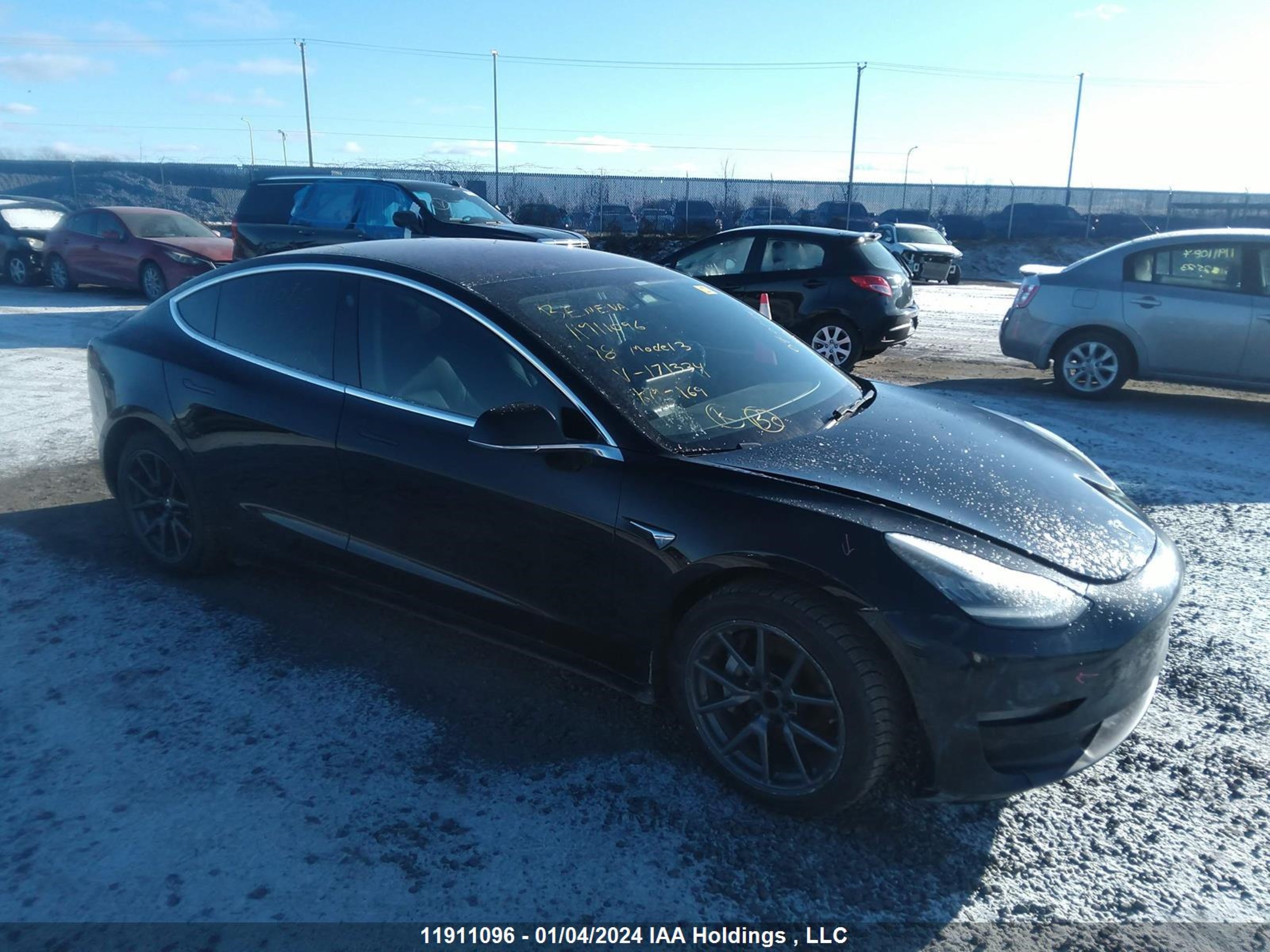 TESLA MODEL 3 2018 5yj3e1ea3jf171334