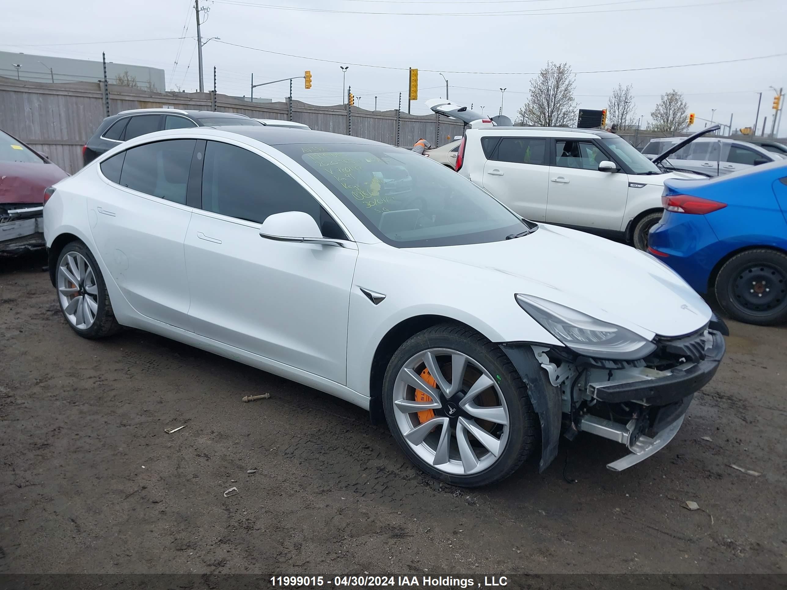 TESLA MODEL 3 2020 5yj3e1ea3lf780197