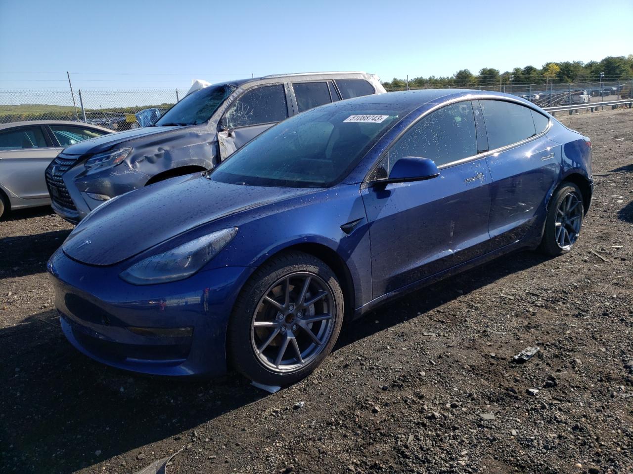 TESLA MODEL 3 2021 5yj3e1ea3mf045883