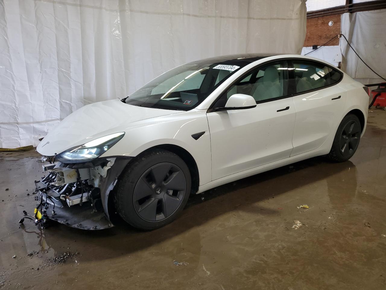 TESLA MODEL 3 2021 5yj3e1ea3mf048301