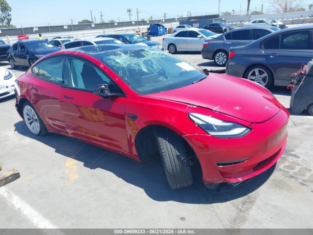 TESLA MODEL 3 2021 5yj3e1ea3mf087101