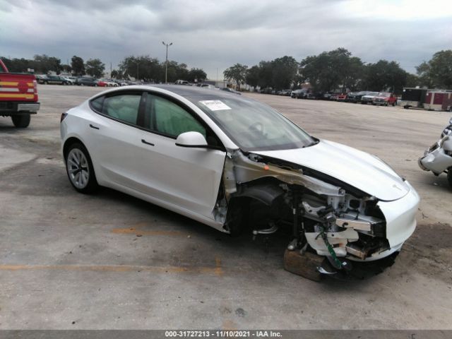 TESLA MODEL 3 2021 5yj3e1ea3mf088944