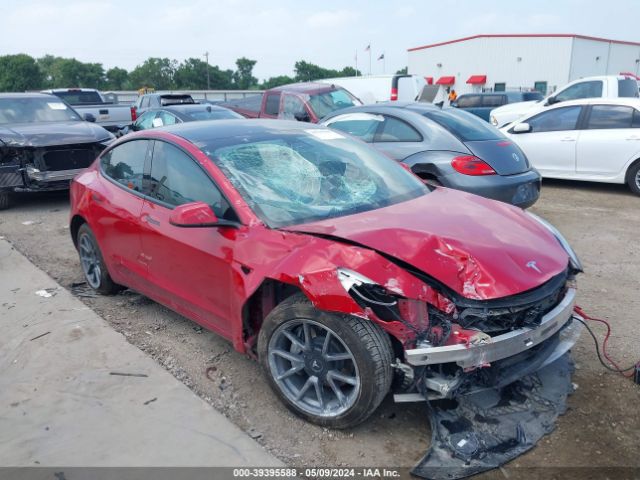 TESLA MODEL 3 2021 5yj3e1ea3mf870192