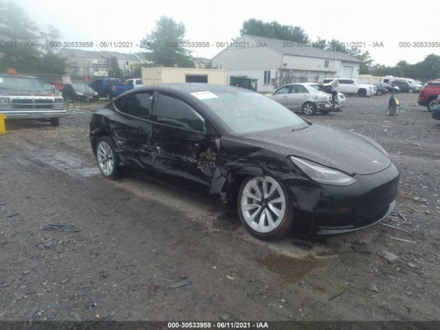 TESLA MODEL 3 2021 5yj3e1ea3mf921061