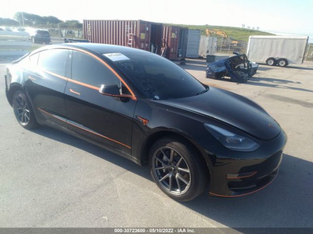 TESLA MODEL 3 2021 5yj3e1ea3mf922212