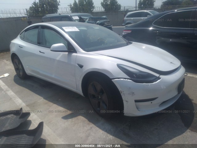 TESLA MODEL 3 2021 5yj3e1ea3mf986363