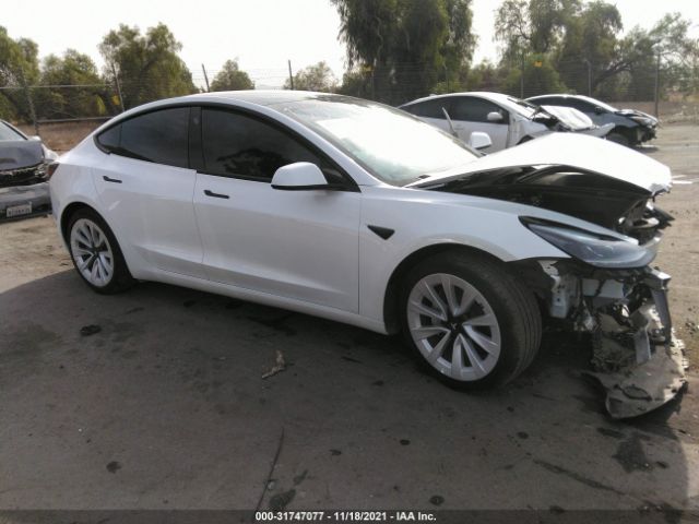 TESLA MODEL 3 2021 5yj3e1ea3mf995208