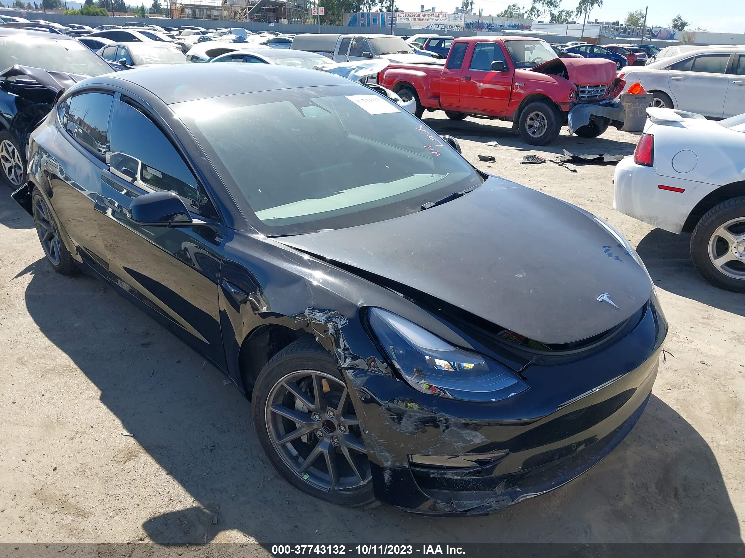 TESLA MODEL 3 2022 5yj3e1ea3nf117361