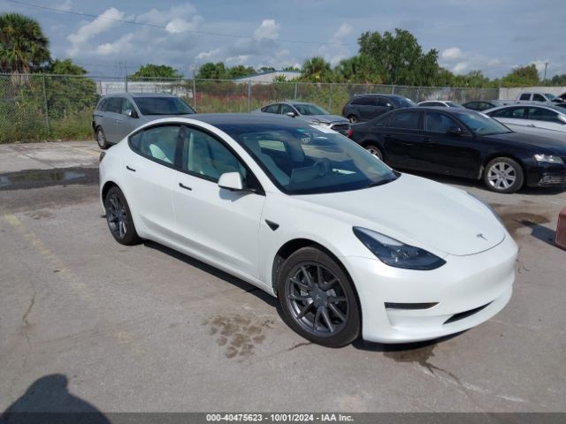 TESLA MODEL 3 2022 5yj3e1ea3nf198751