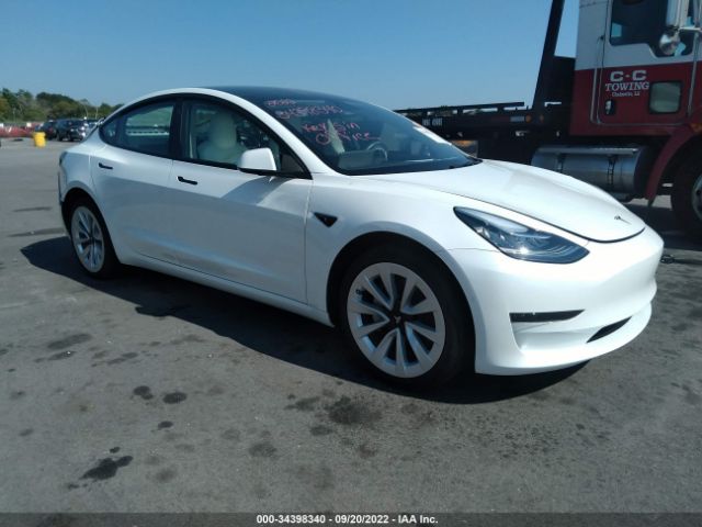 TESLA MODEL 3 2022 5yj3e1ea3nf242361