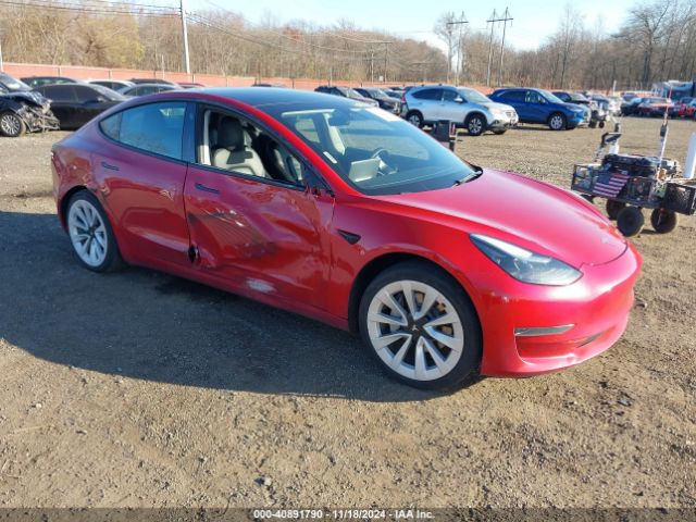 TESLA MODEL 3 2022 5yj3e1ea3nf288336