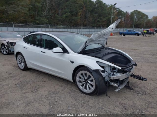 TESLA MODEL 3 2022 5yj3e1ea3nf302753