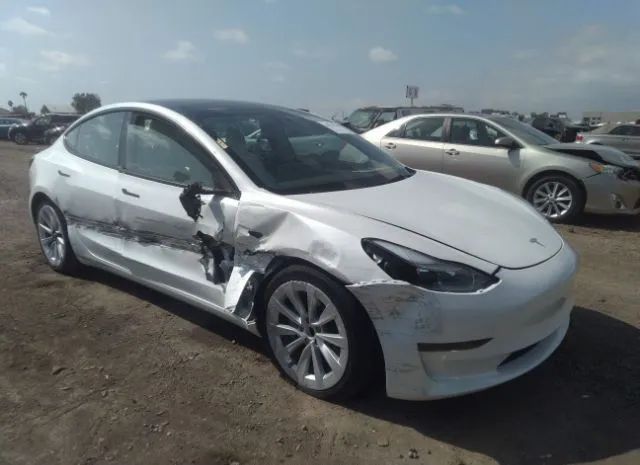 TESLA MODEL 3 2022 5yj3e1ea3nf325353