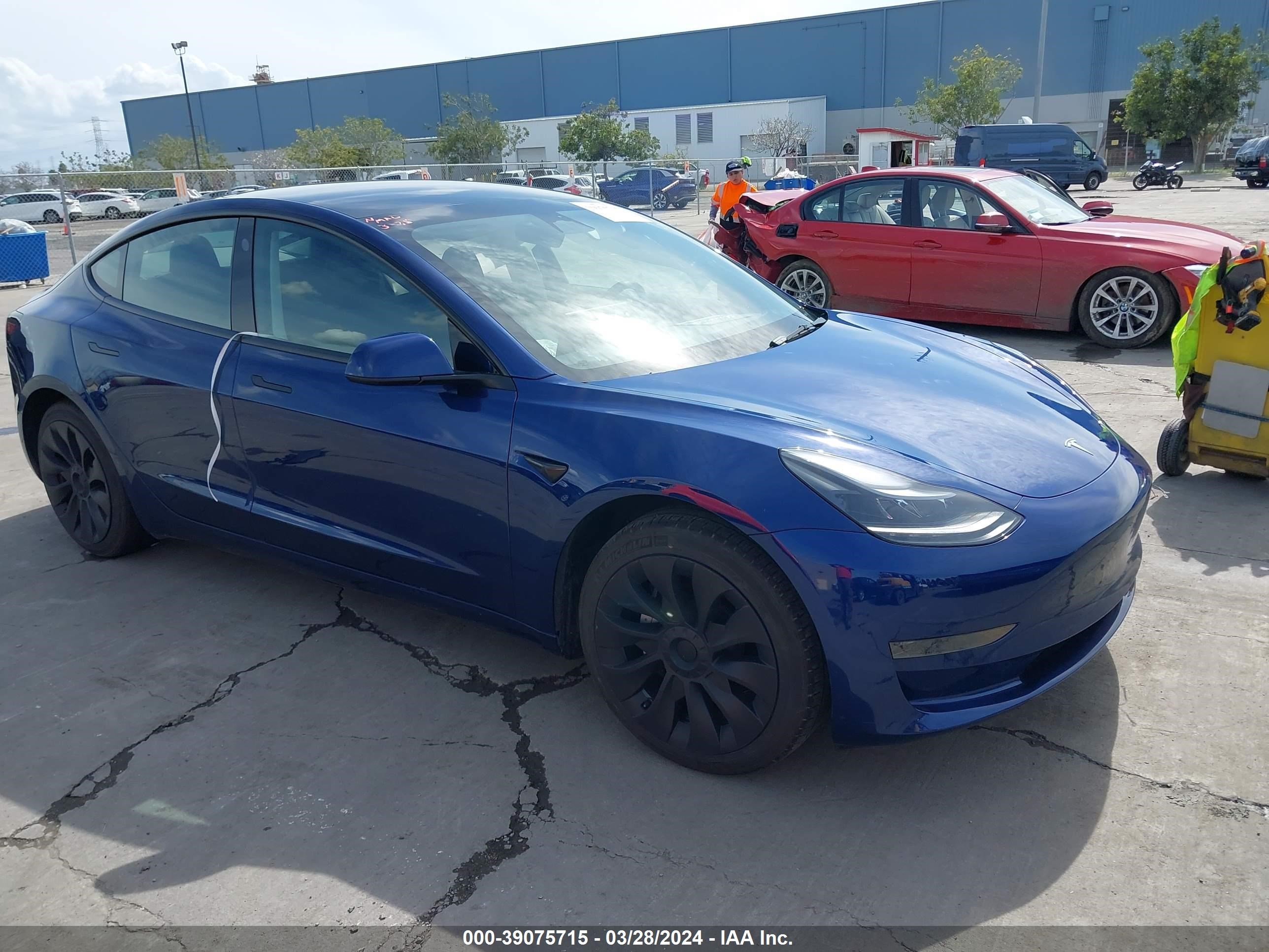 TESLA MODEL 3 2023 5yj3e1ea3pf607933