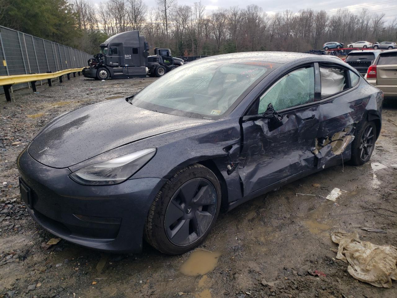 TESLA MODEL 3 2021 5yj3e1ea4mf018403