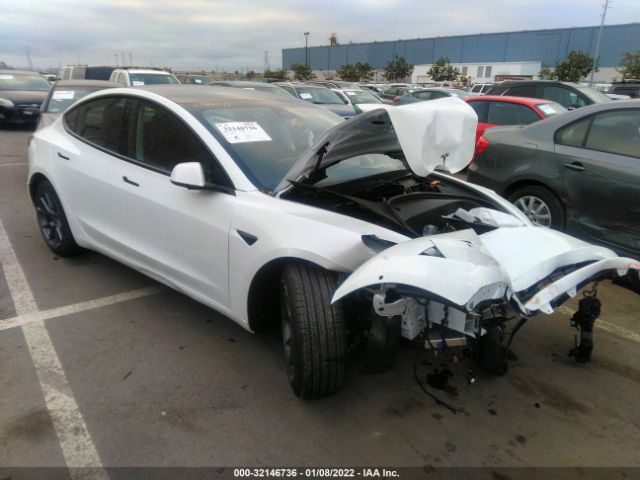 TESLA MODEL 3 2021 5yj3e1ea4mf021561