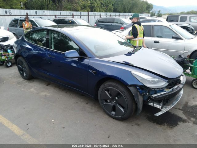 TESLA MODEL 3 2021 5yj3e1ea4mf041695