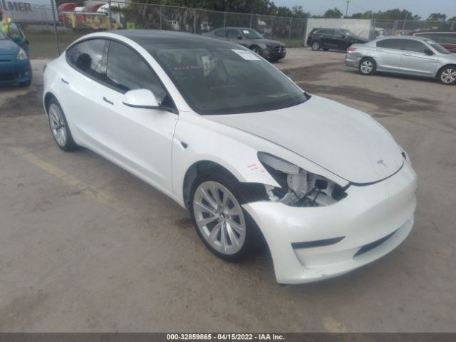 TESLA MODEL 3 2021 5yj3e1ea4mf043088