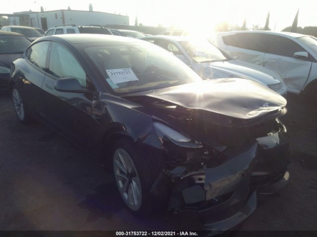 TESLA MODEL 3 2021 5yj3e1ea4mf074535