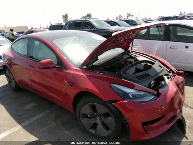 TESLA MODEL 3 2021 5yj3e1ea4mf096745