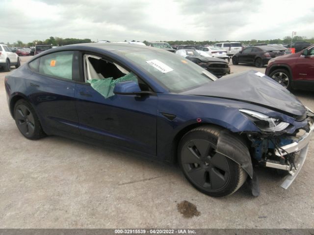 TESLA MODEL 3 2021 5yj3e1ea4mf100308