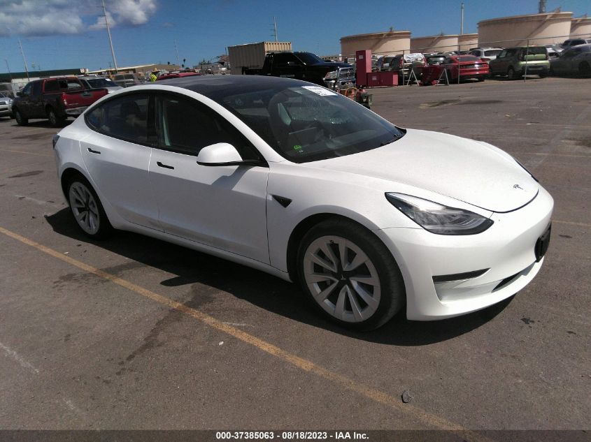 TESLA MODEL 3 2021 5yj3e1ea4mf850369