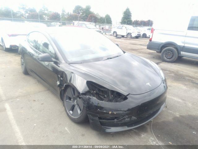 TESLA MODEL 3 2021 5yj3e1ea4mf853451