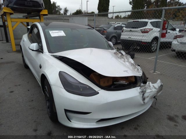 TESLA MODEL 3 2021 5yj3e1ea4mf873909