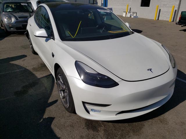 TESLA MODEL 3 2021 5yj3e1ea4mf873912