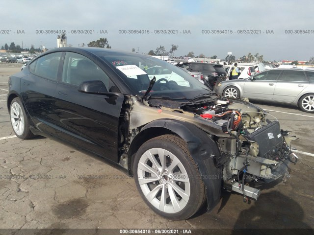 TESLA MODEL 3 2021 5yj3e1ea4mf908075