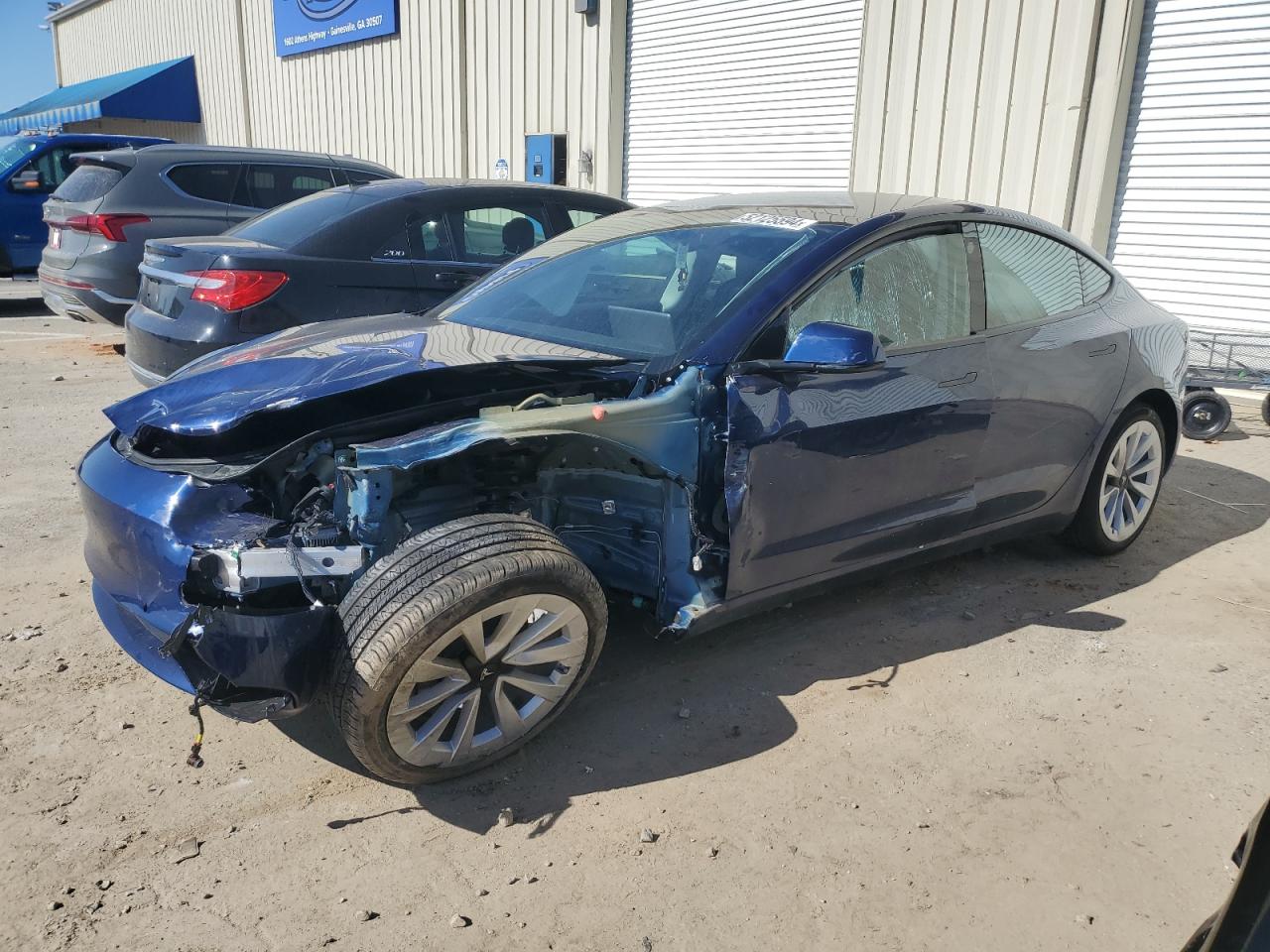 TESLA MODEL 3 2021 5yj3e1ea4mf908206