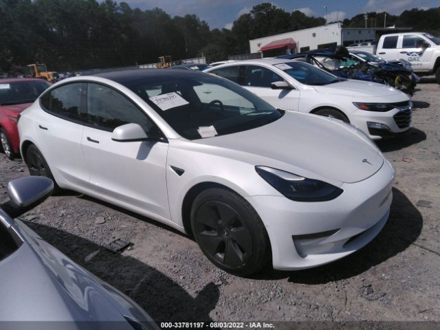 TESLA MODEL 3 2021 5yj3e1ea4mf918282