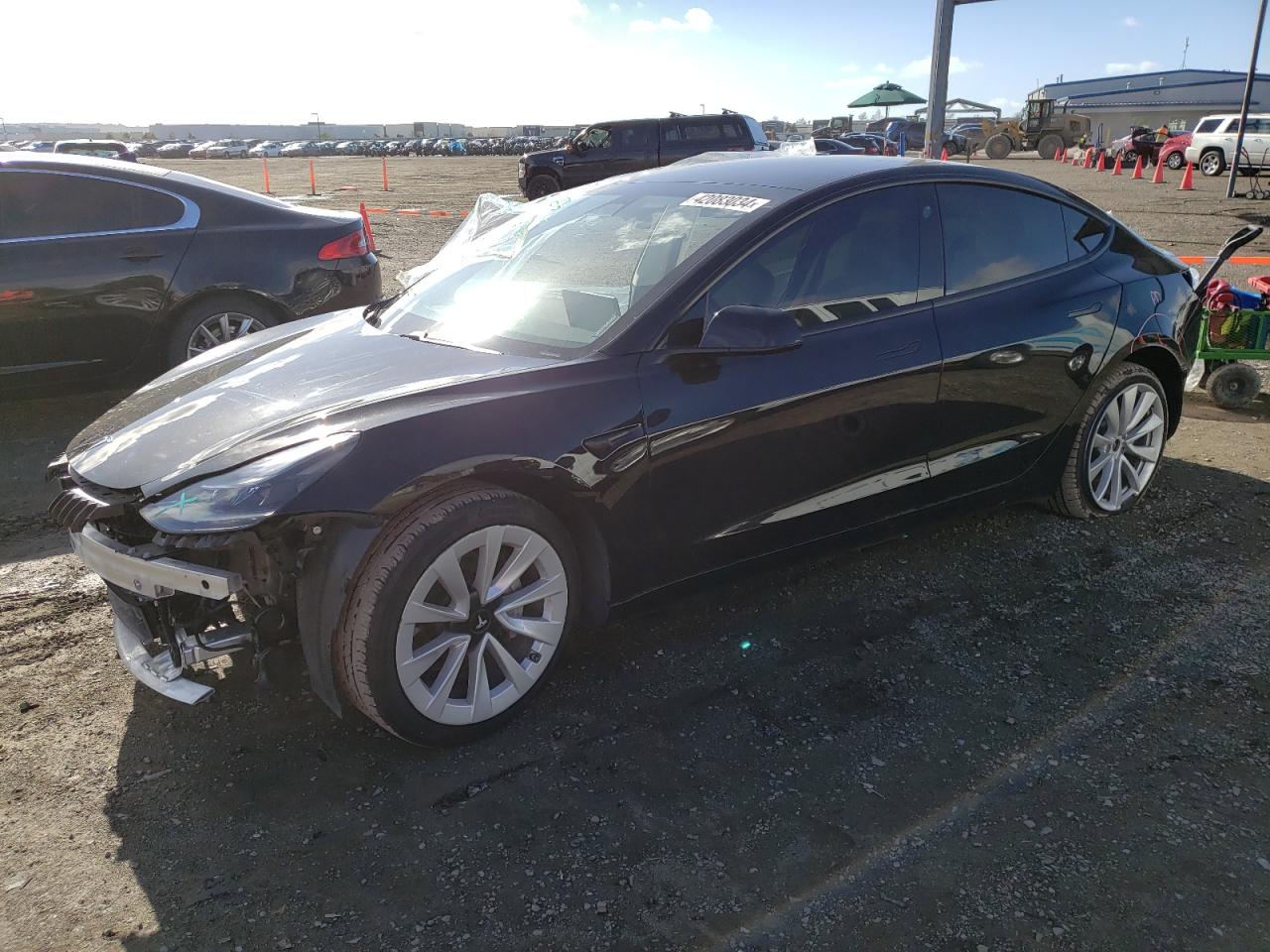 TESLA MODEL 3 2021 5yj3e1ea4mf927659