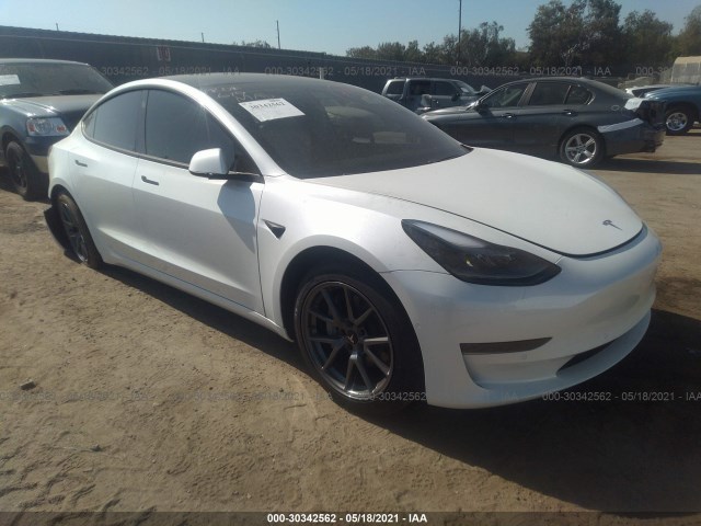 TESLA MODEL 3 2021 5yj3e1ea4mf928858