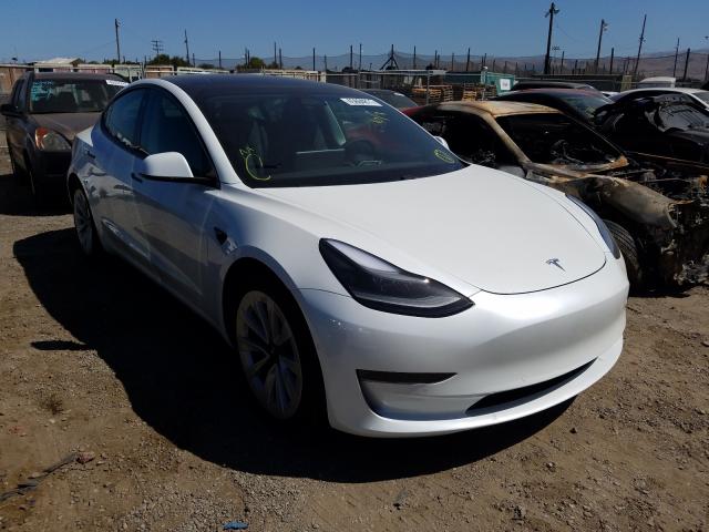 TESLA MODEL 3 2021 5yj3e1ea4mf961715