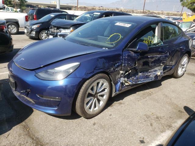 TESLA MODEL 3 2022 5yj3e1ea4nf142687