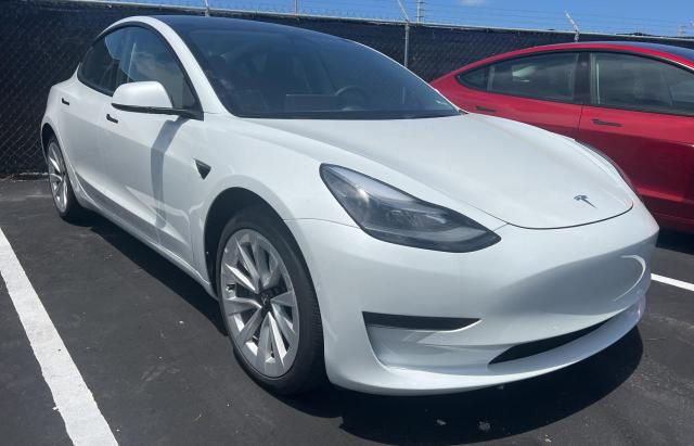 TESLA MODEL 3 2022 5yj3e1ea4nf185250