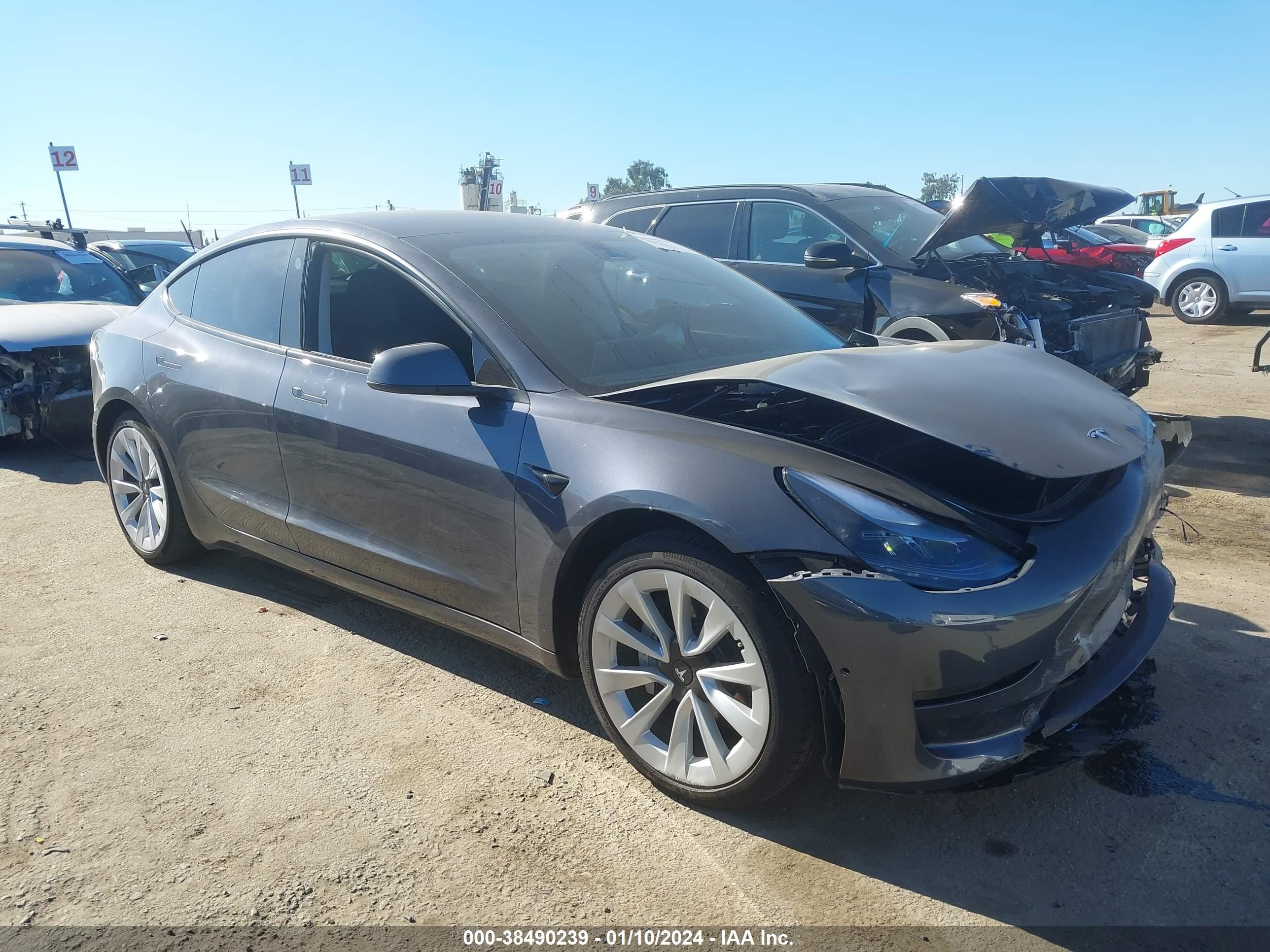 TESLA MODEL 3 2022 5yj3e1ea4nf253885